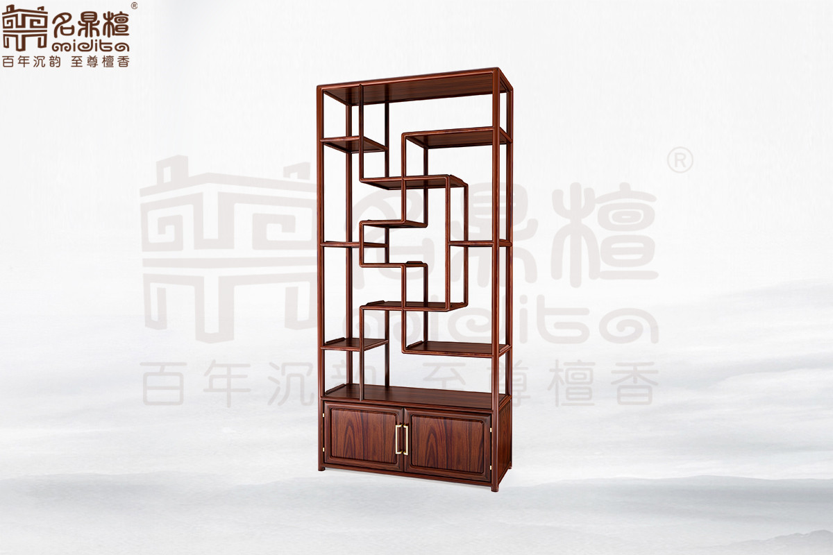 逸芳188現(xiàn)代中式博古架(左)