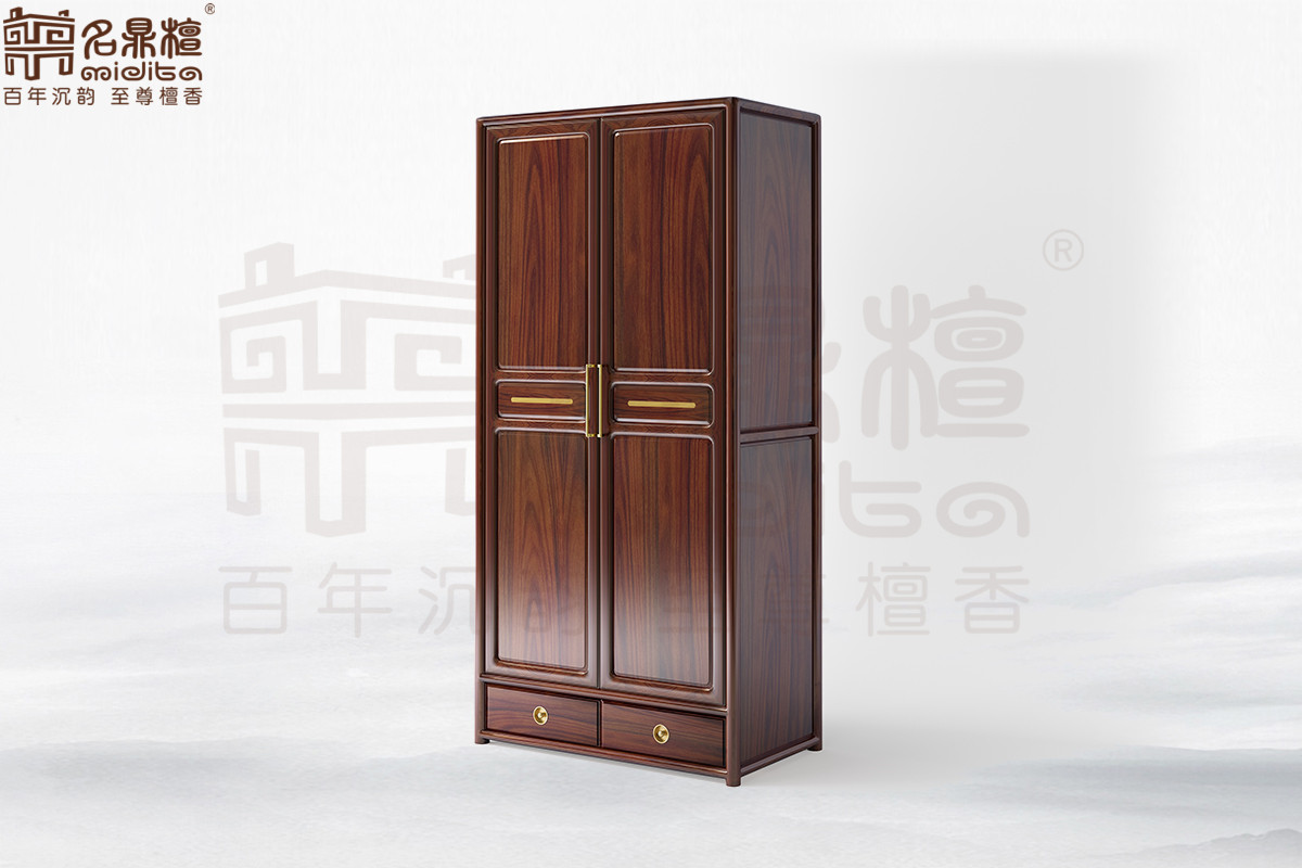 逸芳188現(xiàn)代中式兩門(mén)衣柜